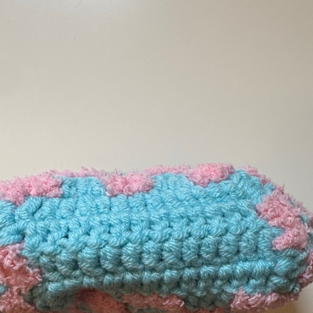 Handmade Crocheted Wallet Pouch - Picture 6 of 6